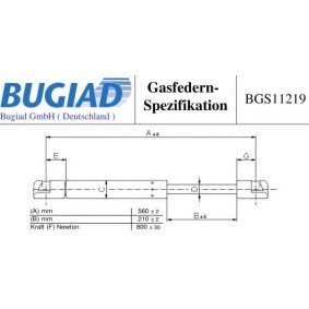 Køb Bagklapsdæmper af BUGIAD BGS11219 til den lave pris 184,92 DKK