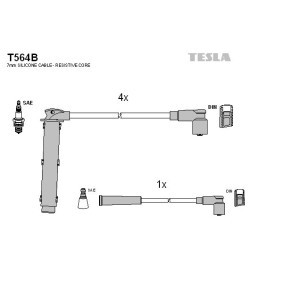 Compre Jogo de cabos de ignição da TESLA T564B a um preço baixo por 37,65 €