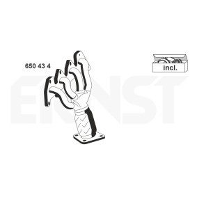 Abgaskrümmer 650434