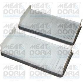Compre Filtro, ar do habitáculo da MEAT & DORIA 17168F-X2 a um preço baixo por 14,76 €