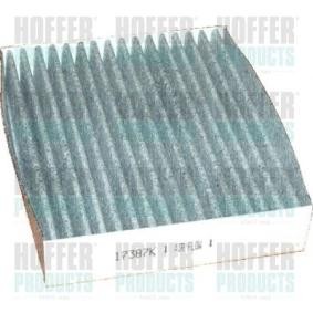 Achetez des Filtre d'habitacle HOFFER 17387K à prix pour 14,22 €
