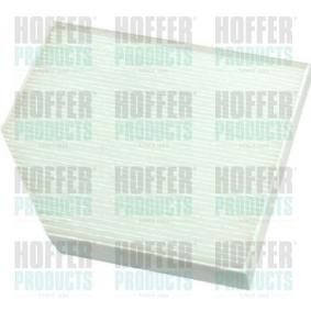 Achetez des Filtre d'habitacle HOFFER 17487 à prix pour 9,86 €