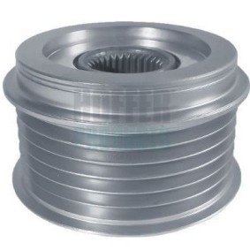 Achetez des Poulie roue libre, alternateur HOFFER 4555215 à prix pour 37,19 €