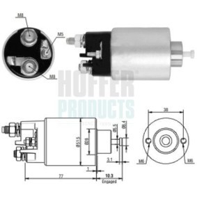 Comprar Solenoide de arranque de HOFFER 6646014 a bajo precio de 34,00 €
