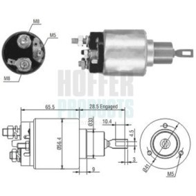 Comprar Solenoide de arranque de HOFFER 6646019 a bajo precio de 32,00 €