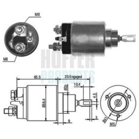 Comprar Solenoide de arranque de HOFFER 6646074 a bajo precio de 33,75 €