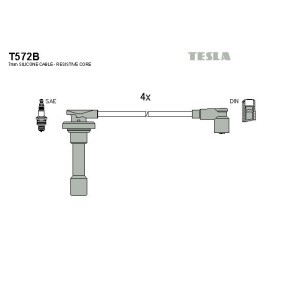 Compre Jogo de cabos de ignição da TESLA T572B a um preço baixo por 30,96 €