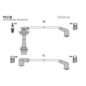 Zündleitungssatz T957B für SUZUKI