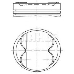 Kolben 503 PI 00100 000