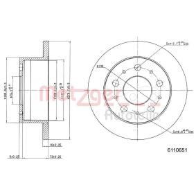 Bremsscheibe 6110651