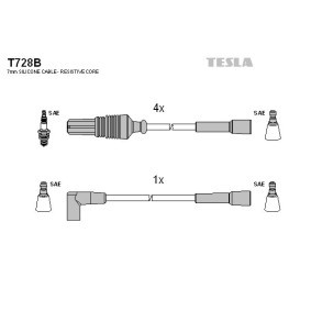Zündleitungssatz für PEUGEOT von TESLA