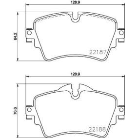 Achetez des Plaquettes de frein MINTEX MDB3734 à prix pour 67,14 €