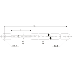 Achetez des Vérin de coffre JP GROUP 1181211809 à prix pour 5,71 €