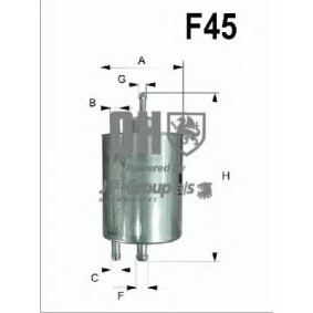 Comprar Filtro combustible de JP GROUP 1318700209 a bajo precio de 41,47 €