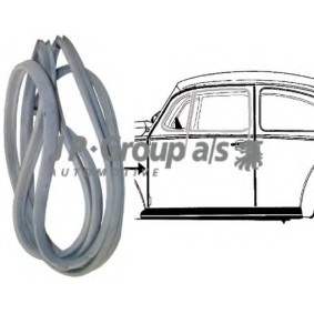 Türdichtung 8185700176 VOLKSWAGEN KAEFER von JP GROUP