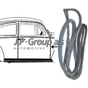 Türdichtung 8185700286 VOLKSWAGEN KAEFER von JP GROUP