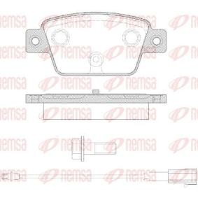 FIAT Bremsbeläge von REMSA
