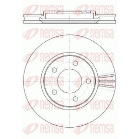 Comprar Disco de freno de REMSA 61047.10 a bajo precio de 45,94 €