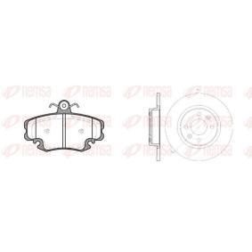 Comprar Kit de discos de freno y pastillas de REMSA 8141.07 a bajo precio de 124,82 €