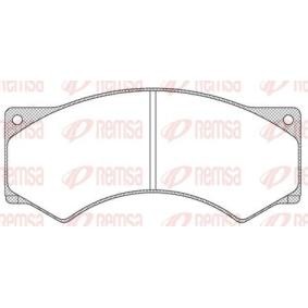 Bremsbeläge JCA 277.00 für DAF