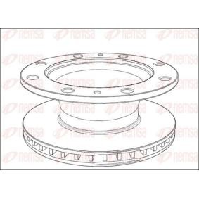 Bremsscheibe NCA1014.20 für IVECO