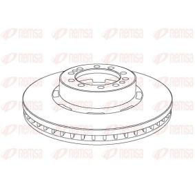 Bremsscheibe NCA1074.20 für RENAULT TRUCKS