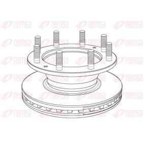 Bremsscheibe NCA1167.20 für IVECO