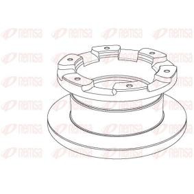 Bremsscheibe NCA1181.10 für IVECO