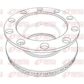 Bremsscheibe NCA1209.20 für RENAULT TRUCKS