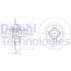 Acquista Disco freno da DELPHI BG9029RSC a buon mercato per soli 57,69 €