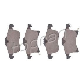 Acquista Kit pastiglie freni da TOPRAN 206 509 a buon mercato per soli 31,48 €