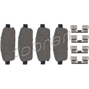 Acquista Kit pastiglie freni da TOPRAN 208 005 a buon mercato per soli 35,05 €