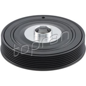 Achetez des Poulie damper (vilebrequin) TOPRAN 700 995 à prix pour 70,71 €