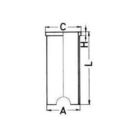 Comprar Camisa del cilindro de KOLBENSCHMIDT 89163190 a bajo precio de 25,79 €