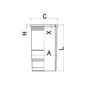 Køb Cylinderforing af KOLBENSCHMIDT 89318190 til den lave pris 590,13 DKK