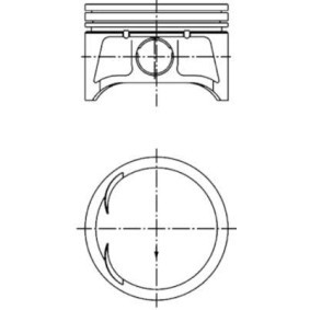 Kolben 40302620