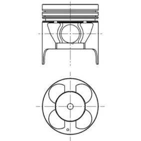 Kolben von KOLBENSCHMIDT 40056600