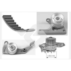Achetez des Kit de distribution + pompe à eau HUTCHINSON KH 06WP09 à prix pour 130,71 €