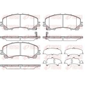 Acquista Kit pastiglie freni da REMSA 1407.12 a buon mercato per soli 43,11 €