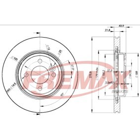 Comprar Disco de freno de FREMAX BD-2891 a bajo precio de 74,89 €