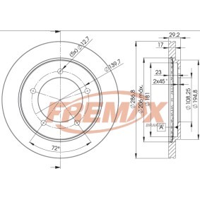 Acquista Disco freno da FREMAX BD-2863 a buon mercato per soli 63,66 €