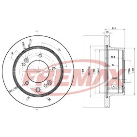 Acquista Disco freno da FREMAX BD-8411 a buon mercato per soli 117,85 €
