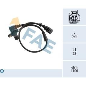 Kjøp Sensor, ABS av FAE 78176 til den lave prisen 406,05 NOK