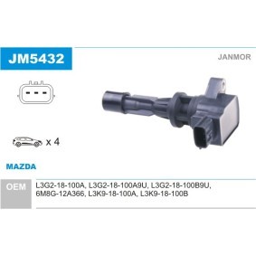 Acquista Bobina d'accensione da JANMOR JM5432 a buon mercato per soli 31,09 €