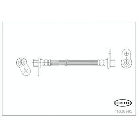 Bremsschlauch von CORTECO