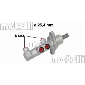 Hauptbremszylinder für TOYOTA von METELLI