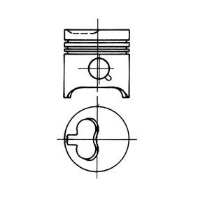 Achetez des Piston KOLBENSCHMIDT 93648720 à prix pour 116,53 €