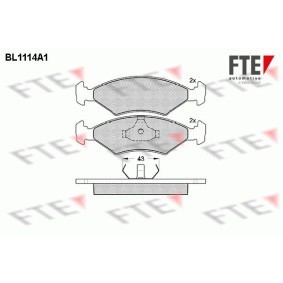 Acquista Kit pastiglie freni da FTE BL1114A1 a buon mercato per soli 24,61 €