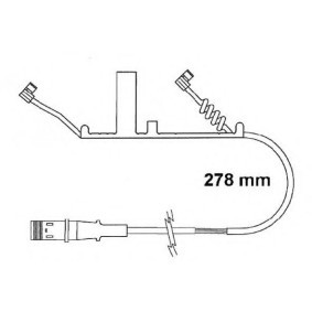 Acquista Sensore di usura delle pastiglie freni da FERODO FAI161 a buon mercato per soli 45,43 €