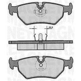 Bremsbeläge von MAGNETI MARELLI 363916060242